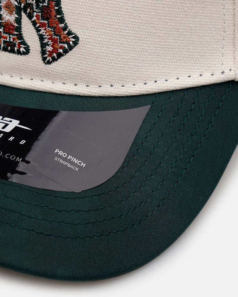 Pro Standard New York Yankees 'Tapestry 2.0' Pinch Front Strapback Dark Green