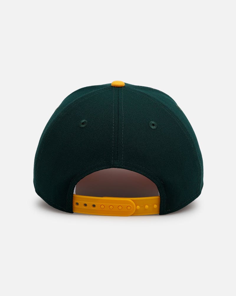 New Era Oakland Athletics 'Team Color Hearts' 9FORTY A-Frame Snapback Official Team Color