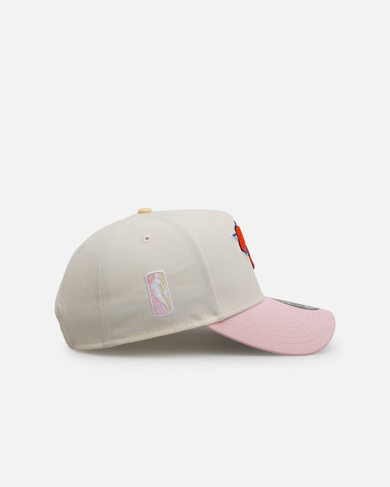 New Era New York Knicks 'Pink Lemonade' 9FORTY A-Frame Snapback Pink/Yellow