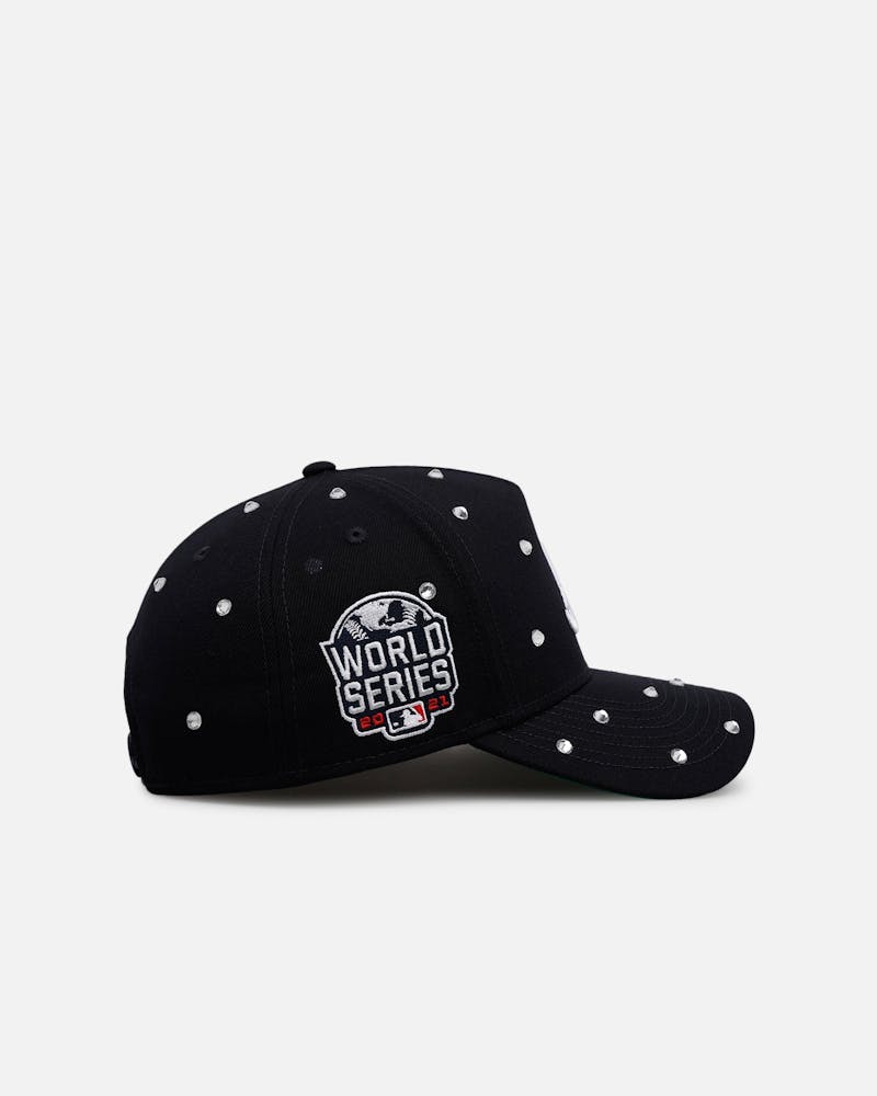 New Era Atlanta Braves 'Embellishment' 9FORTY A-Frame Snapback Navy