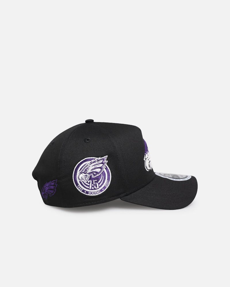 New Era Philadelphia Eagles 'Drip 3.0' 9FORTY A-Frame Snapback Black
