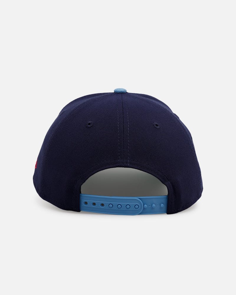 New Era Boston Red Sox 'Coral' 9FORTY A-Frame Snapback Navy/Sky