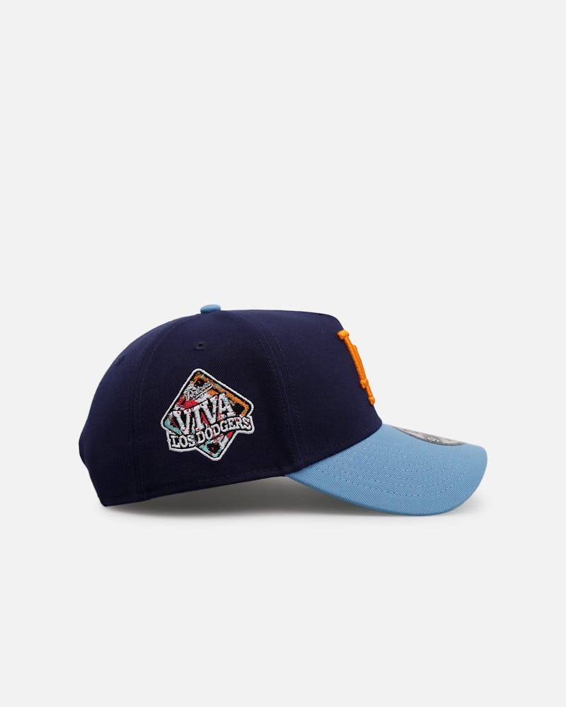 New Era Los Angeles Dodgers 'Coral' 9FORTY A-Frame Snapback Navy/Sky