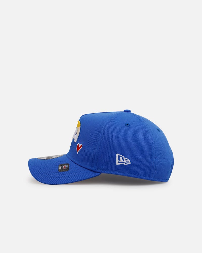 New Era Los Angeles Rams 'Team Color Hearts' 9FORTY A-Frame Snapback Official Team Color