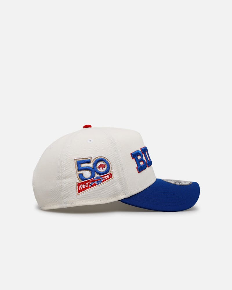 New Era Buffalo Bills 'Chrome Metallic Wordmark' 9FORTY A-Frame Snapback Chrome