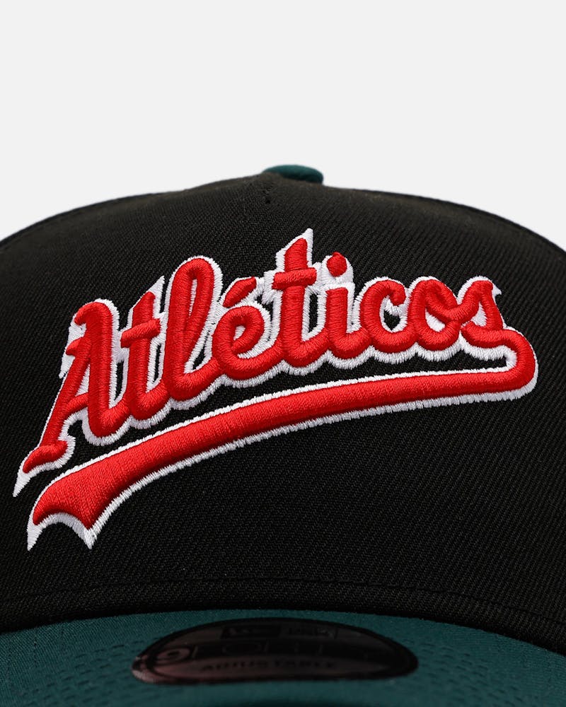 New Era Oakland Athletics 'Mexican Independence Day 2.0' 9FORTY A-Frame Snapback Black/Green