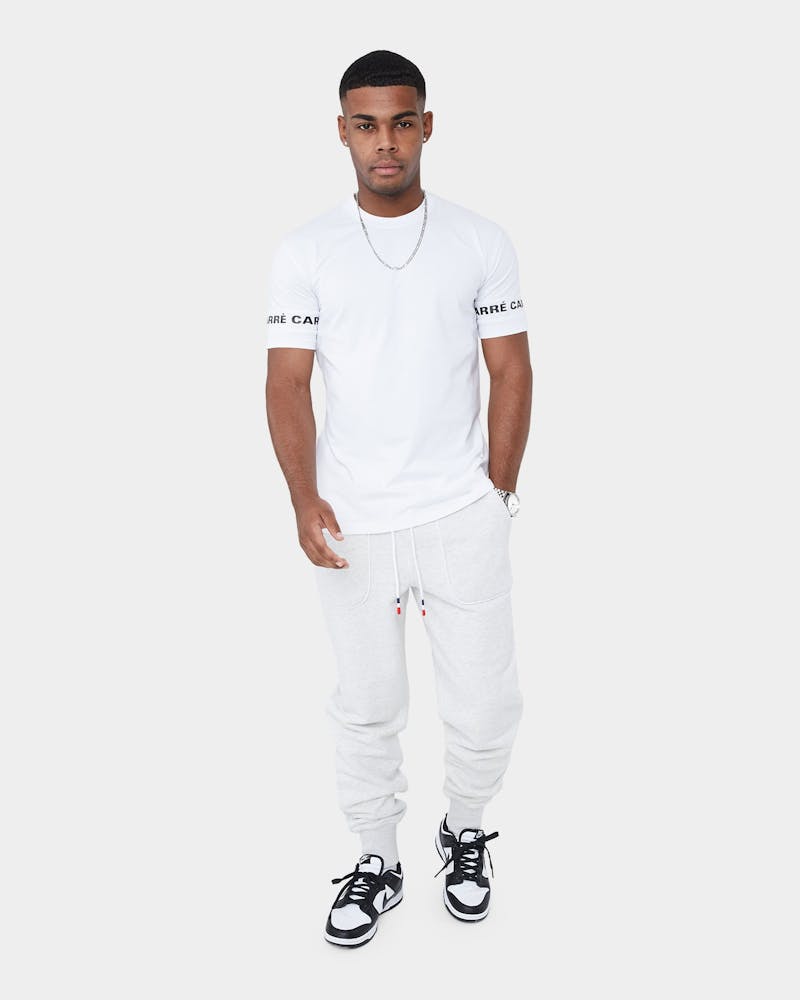 Carré La Manche Short Sleeve T-Shirt White thumbnail - 2