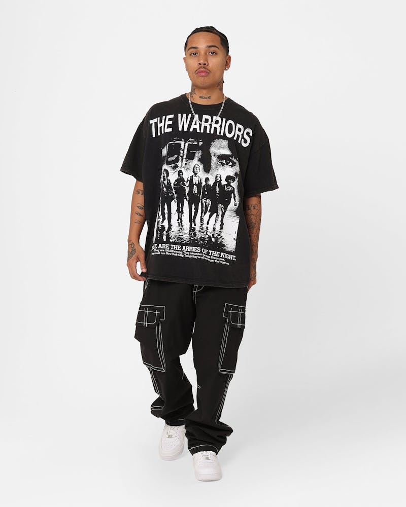 American Thrift X The Warriors Warriors Night T-Shirt Black Wash