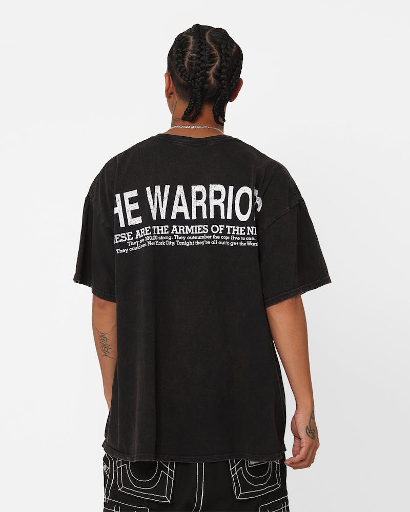 American Thrift X The Warriors Warriors Night T-Shirt Black Wash