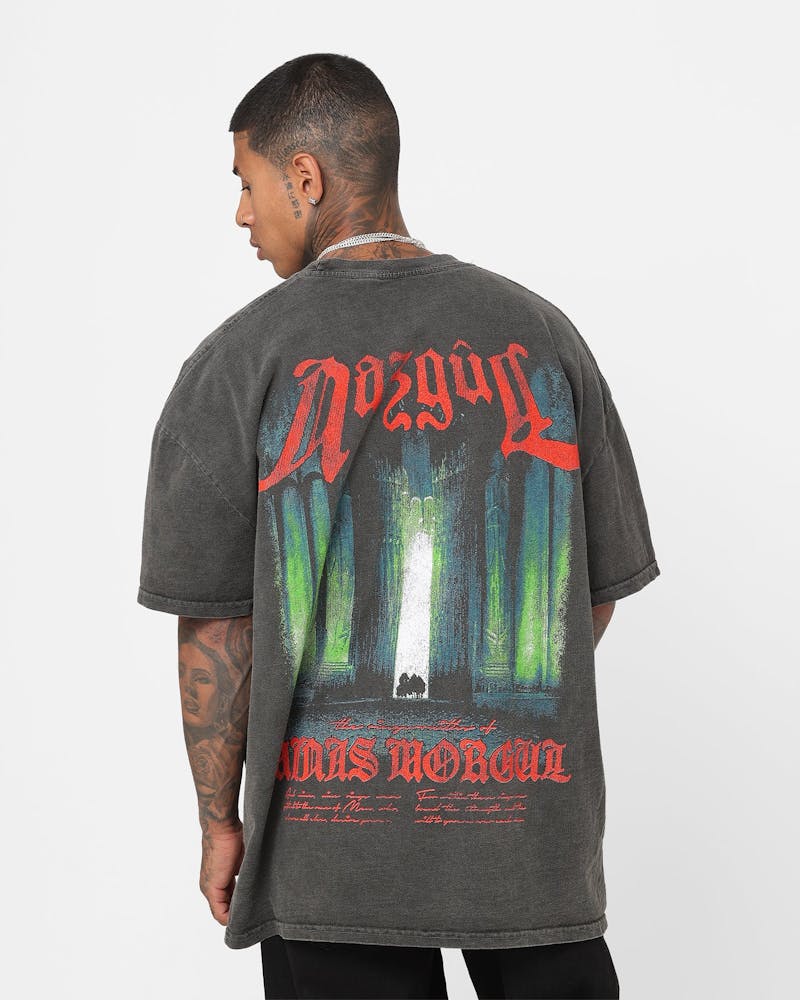 American Thrift X The Lord Of The Rings Nazgul Heavyweight Vintage T-Shirt Black Wash