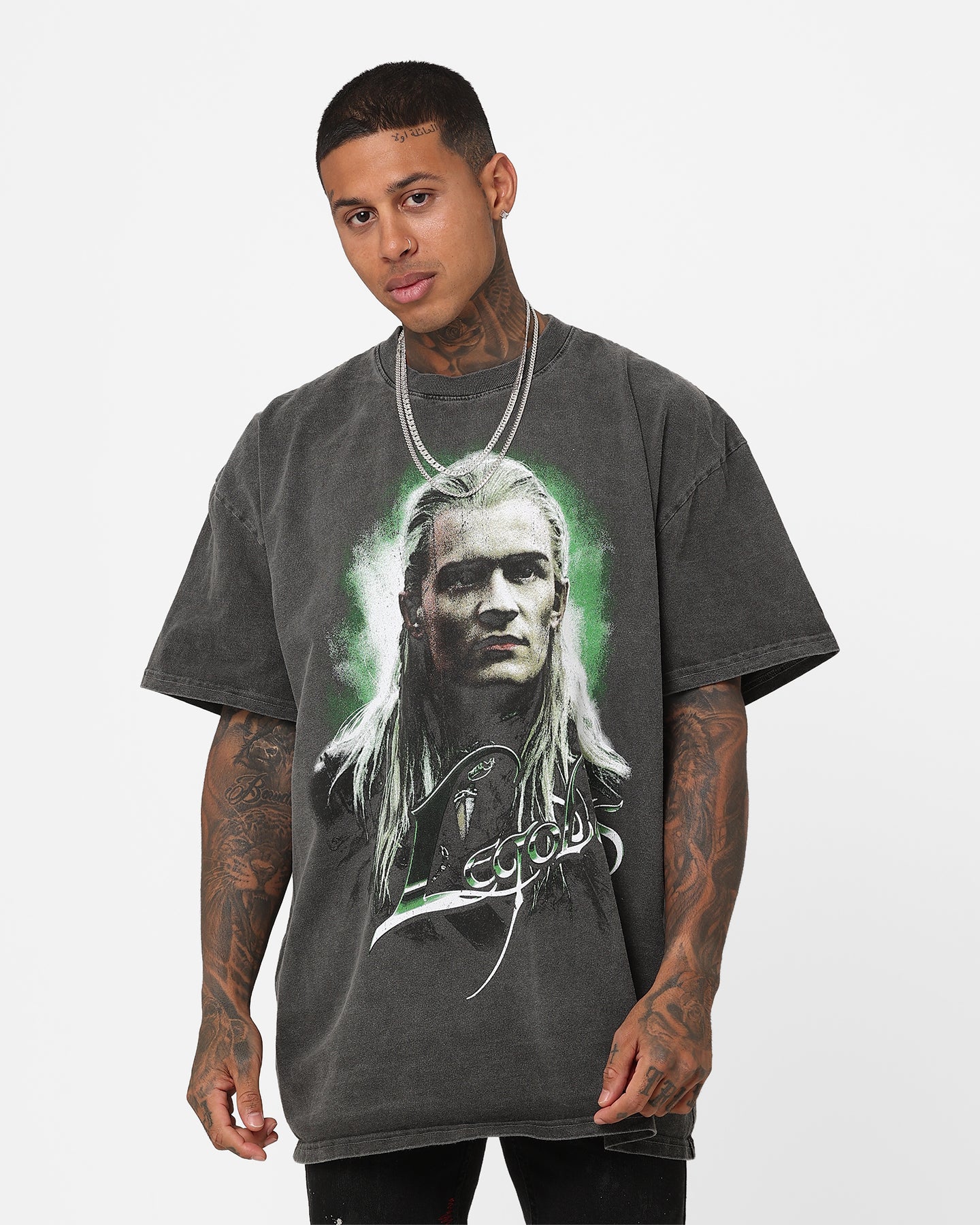 American Thrift X Lord Of The Rings Legolas Heavyweight Vintage T-Shirt
