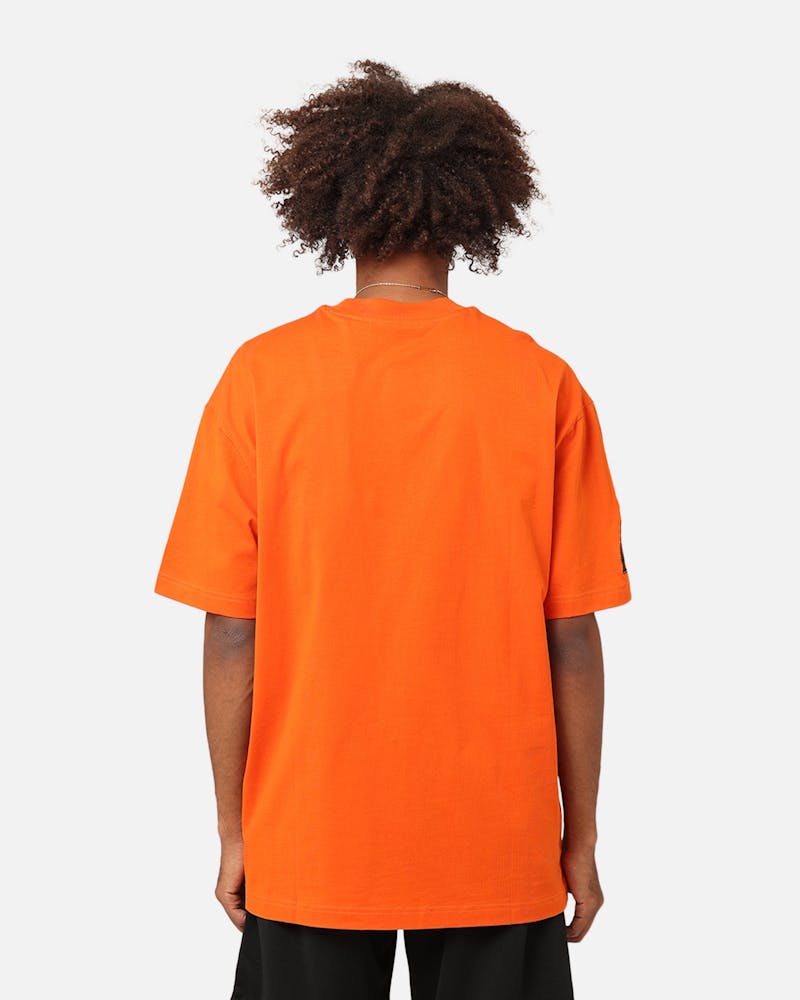 New Era Los Angeles Dodgers 'Scary Nights' Oversized T-Shirt Orange/Black