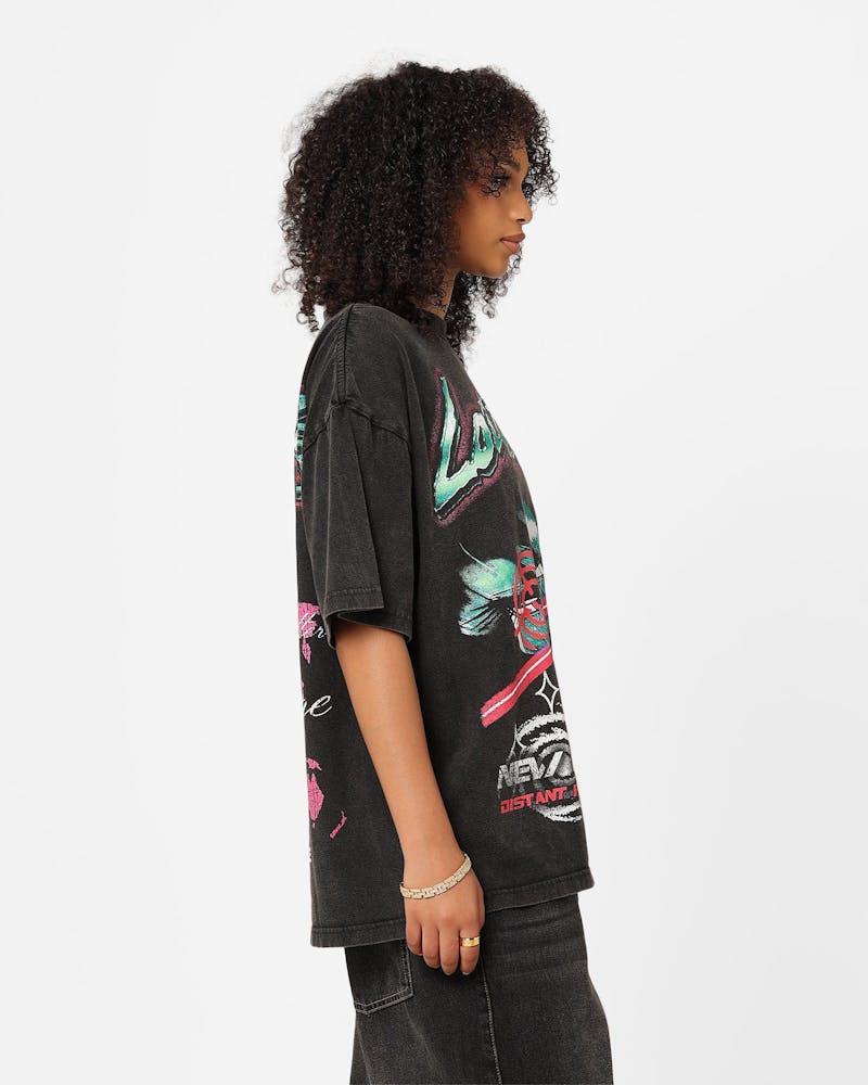 Loiter New Haven Vintage T-Shirt Vintage Black thumbnail - 5