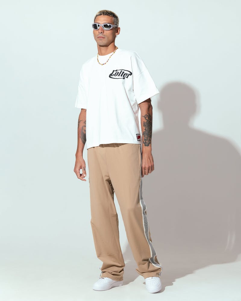 Loiter Repressed Box T-Shirt Off White