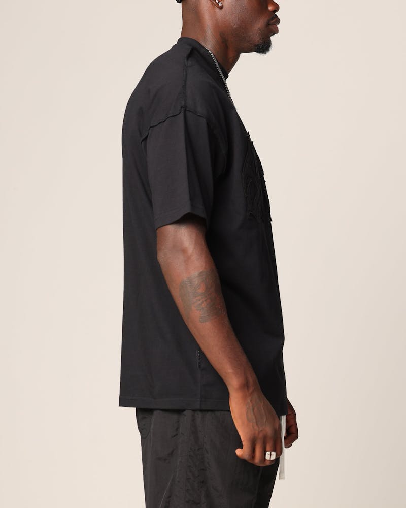 Saint Morta Rodeo Metal Boxy T-Shirt Black