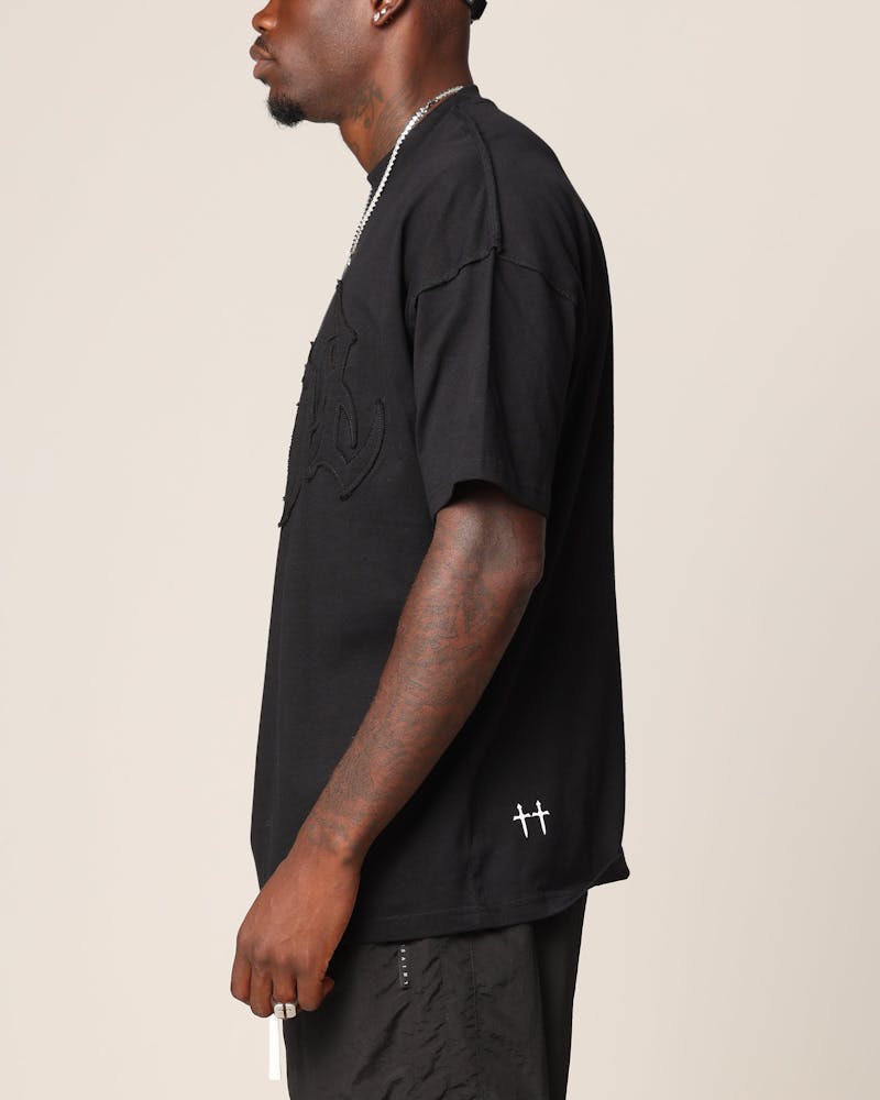 Saint Morta Rodeo Metal Boxy T-Shirt Black