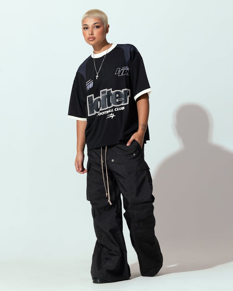 Loiter Tournament Jersey Black