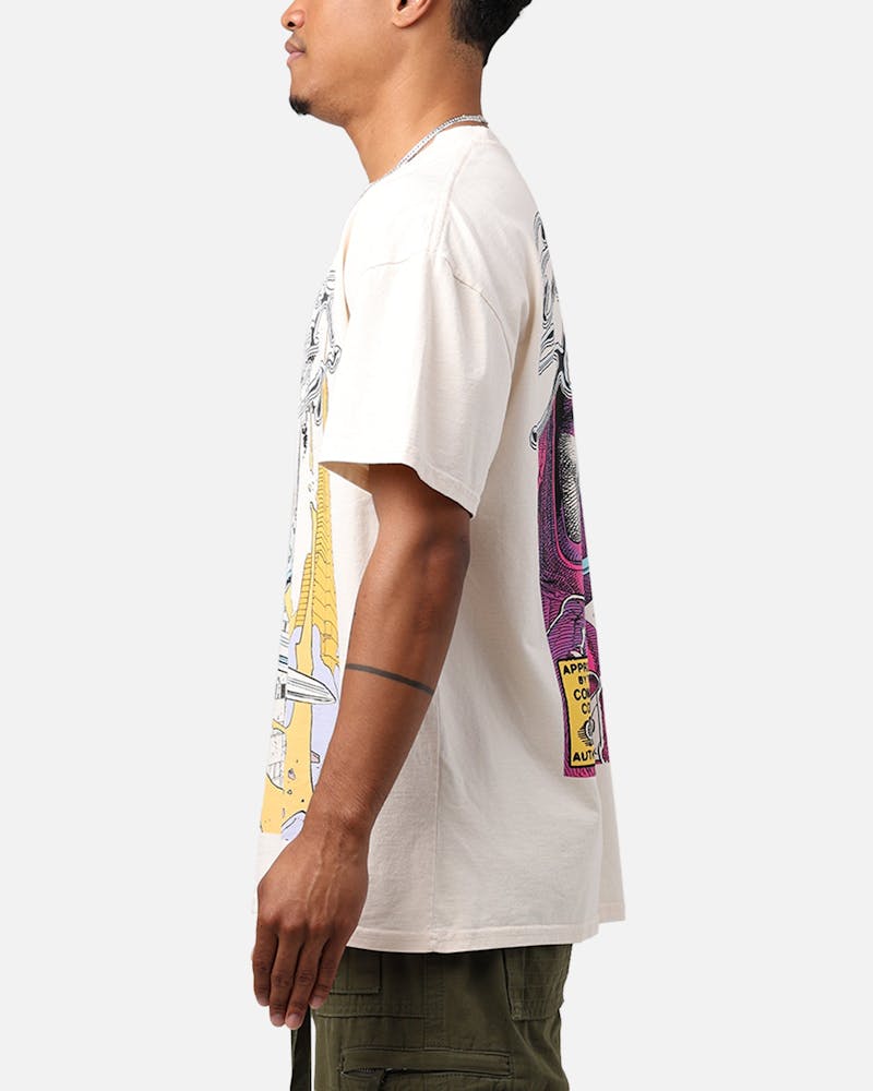 Marvel Silver Surfer Heavyweight T-Shirt Off White