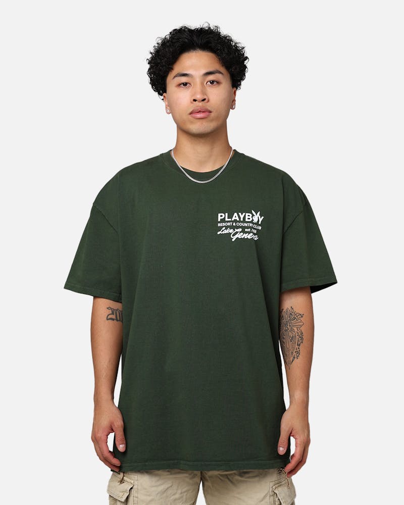 Playboy By Culture Kings Lake Geneva T-Shirt Green