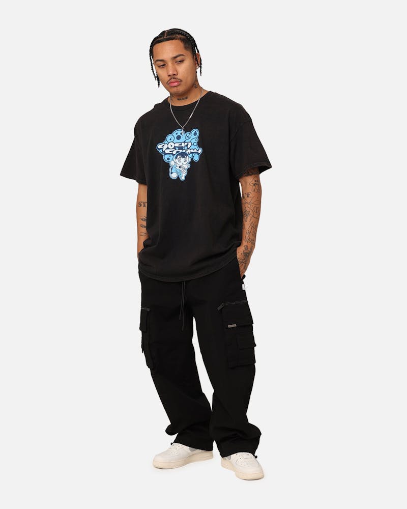 Goat Crew Y2K Boy T-Shirt Black Wash