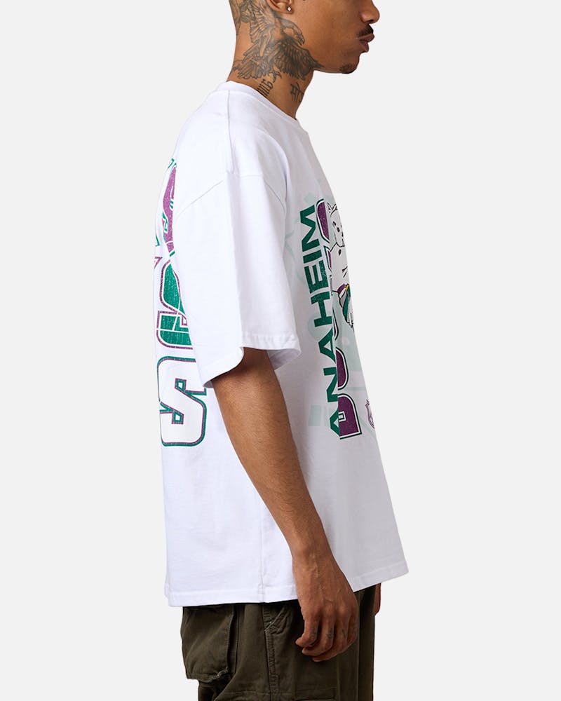 Culture Kings Anaheim Ducks Smash T-Shirt White