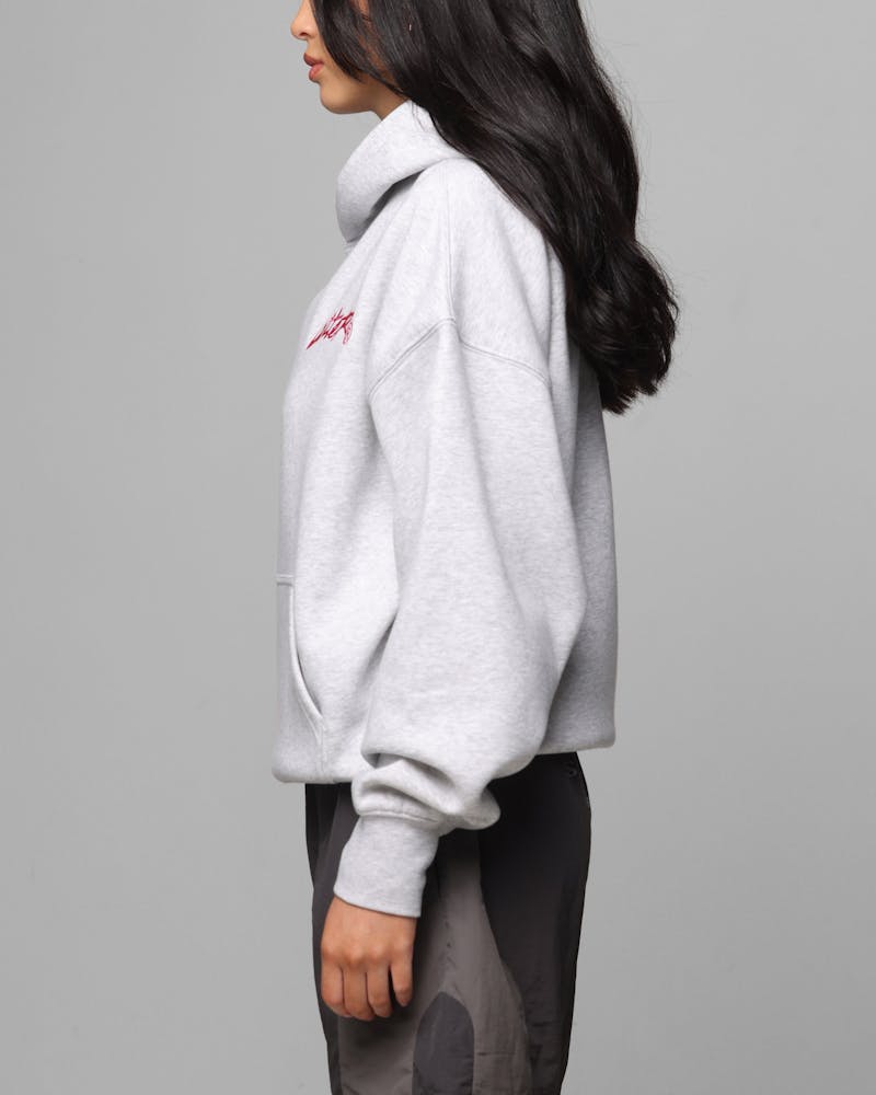 Loiter Chenille Premium Hoodie Grey Marle