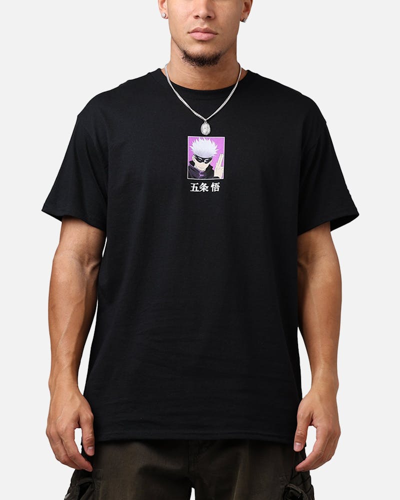 Goat Crew X  jujutsu kaisen Gojo T-Shirt Black