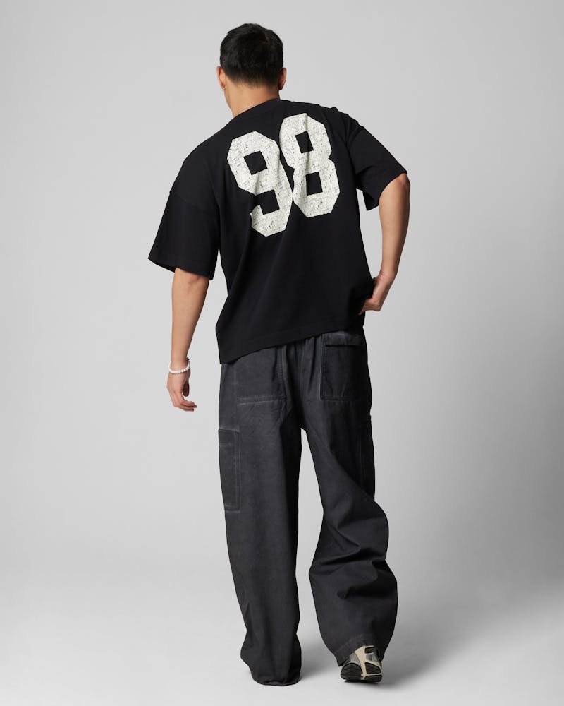 Loiter Human Box T-Shirt Blue