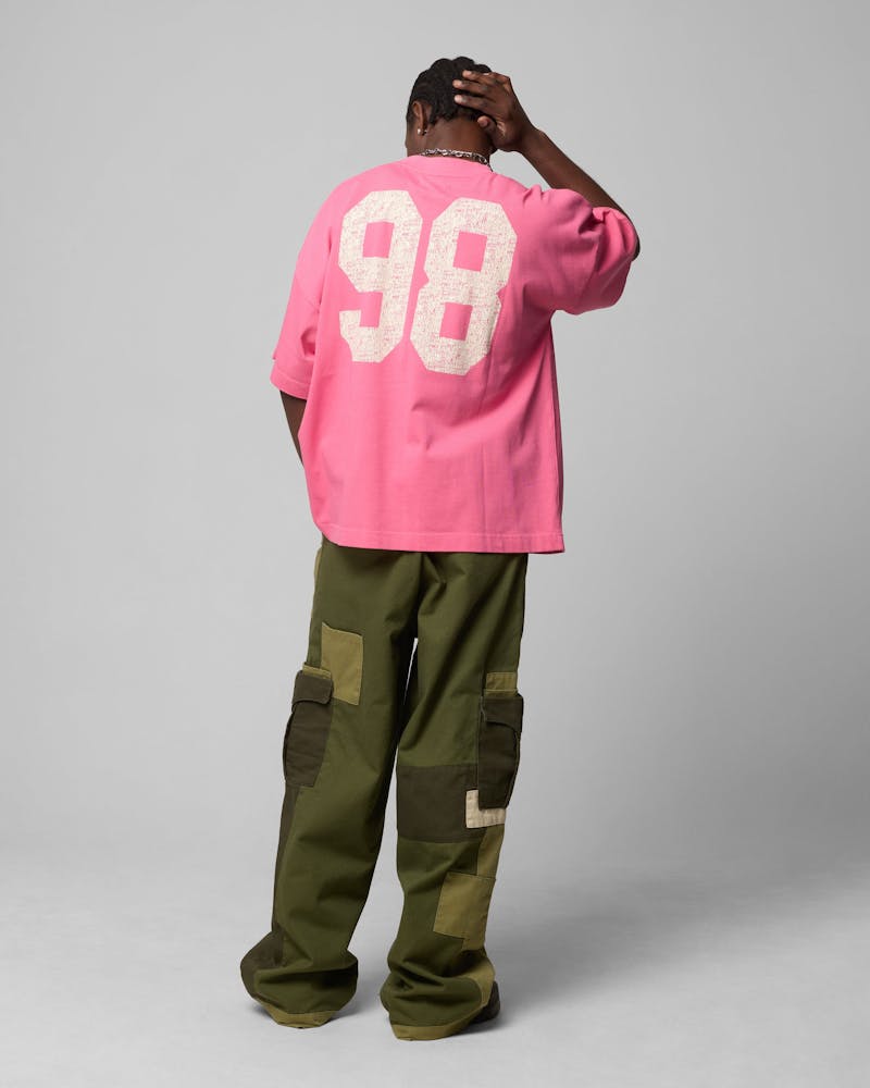 Loiter Human Box T-Shirt Pink
