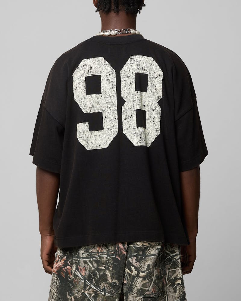 Loiter Human Box T-Shirt Vintage Black