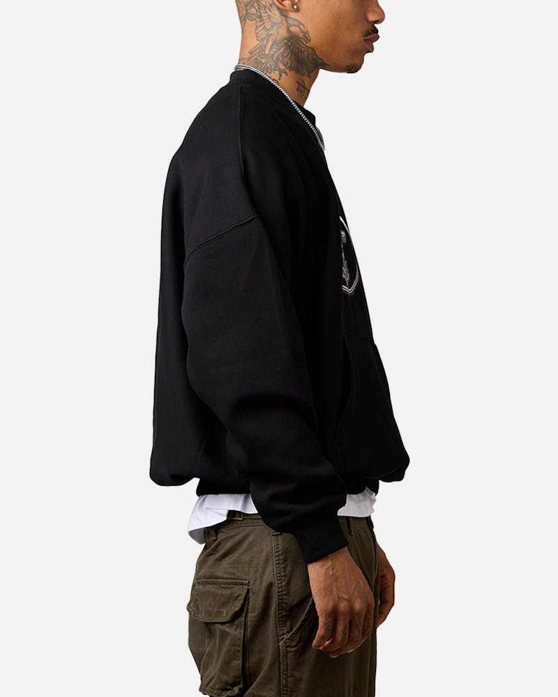 Carre Chromestar Oversized Crewneck Black
