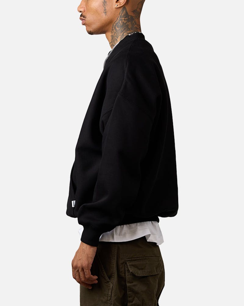 Carre Chromestar Oversized Crewneck Black