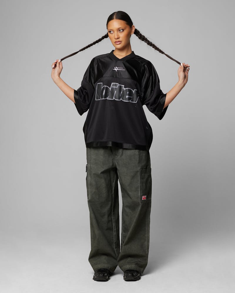 Loiter Training Jersey Black