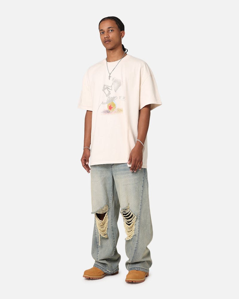 American Thrift X Pixar Heavyweight T-Shirt Off White