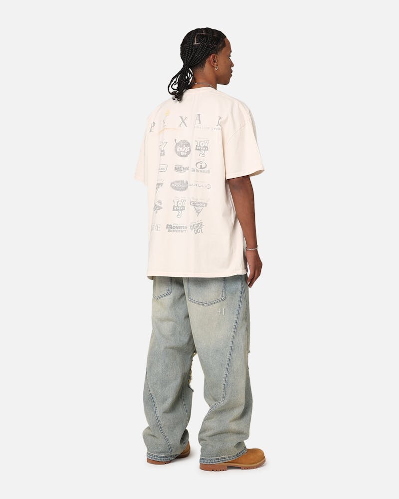 American Thrift X Pixar Heavyweight T-Shirt Off White