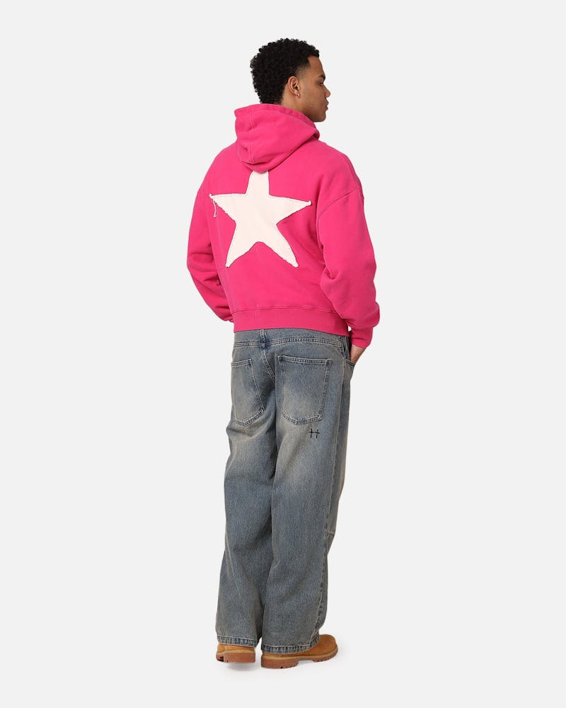 Loiter College Dropout Hoodie Pink