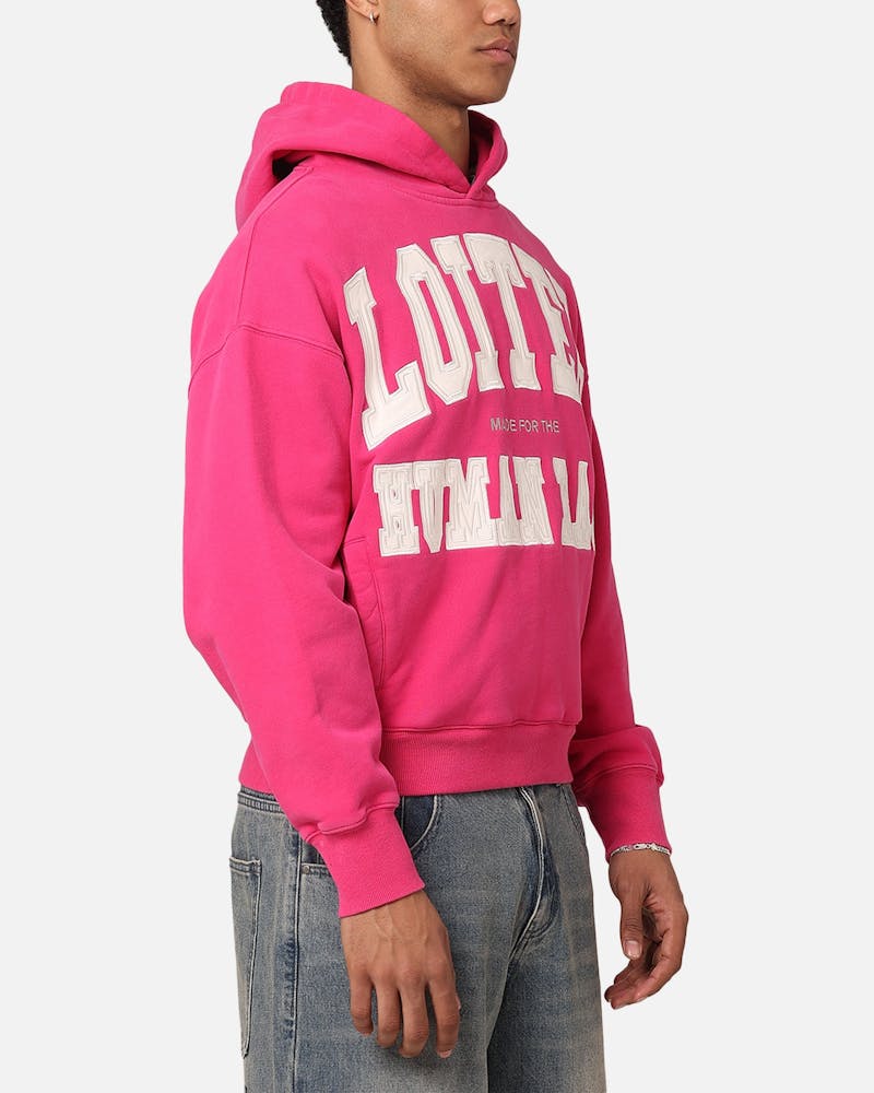 Loiter College Dropout Hoodie Pink