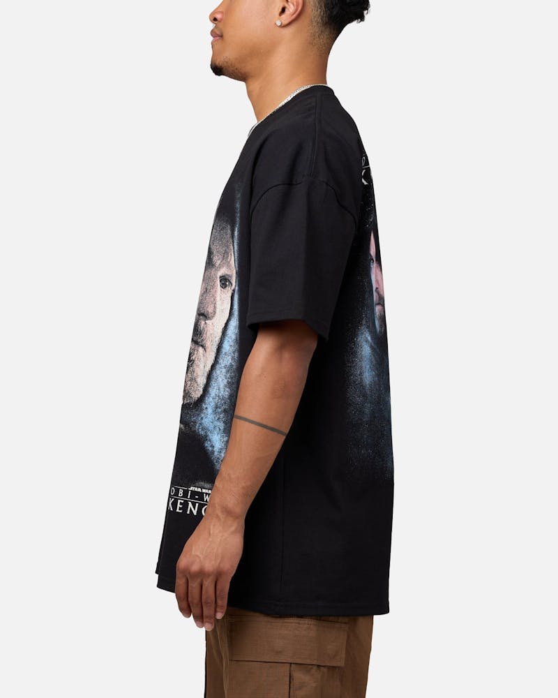 Star Wars Obi Wan Heavyweight T-Shirt Black