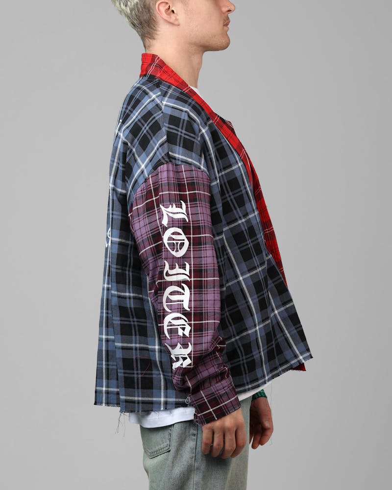 Loiter Kimono Flannel Multi