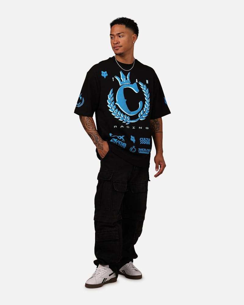 Fox Racing X Culture Kings T-Shirt Black/Blue