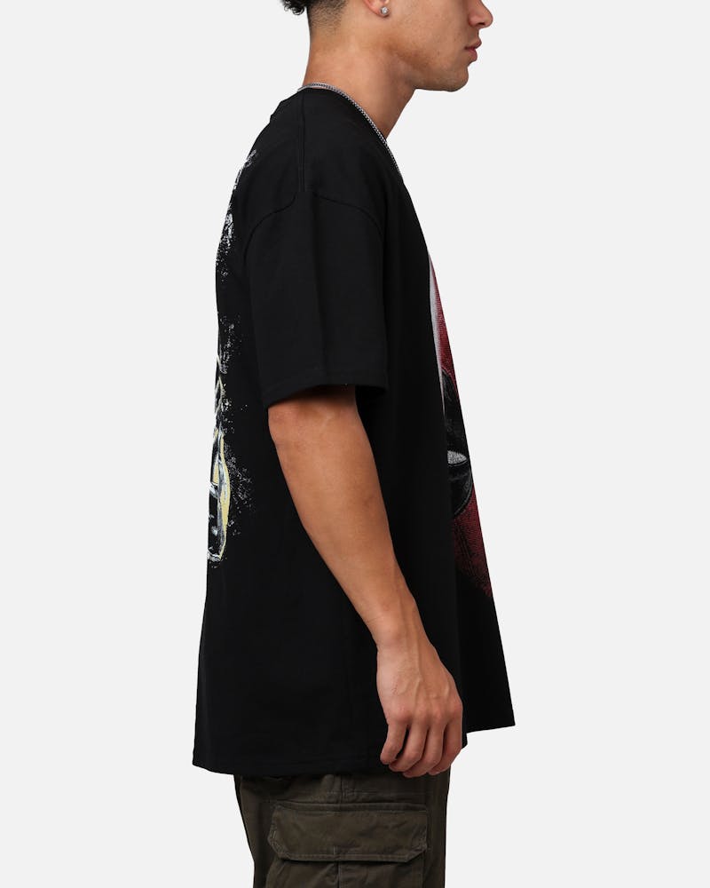Goat Crew Marvel Deadpool and Wolverine Heavyweight T-Shirt Black