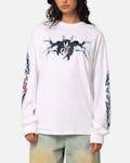 Goat Crew Marvel Spider-Man Y2K Venom Long Sleeve T-Shirt White