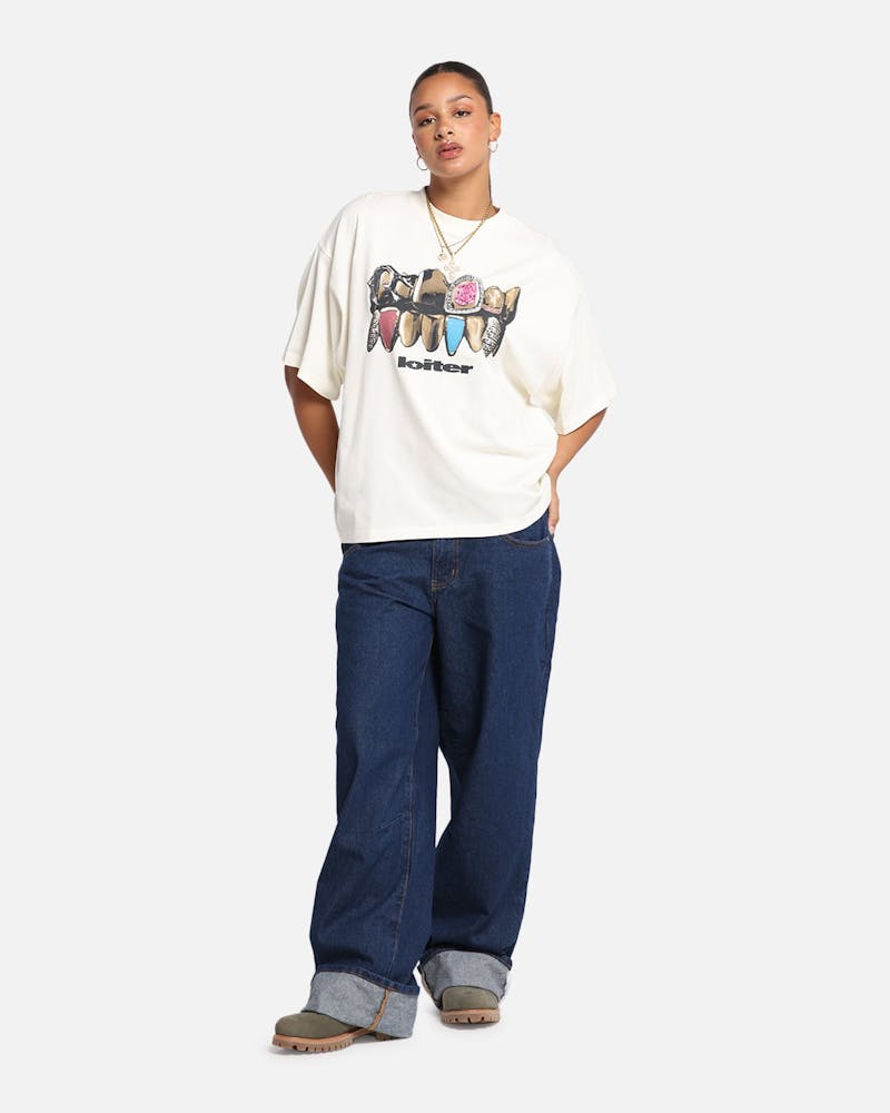 Loiter Grill Set T-Shirt Off White