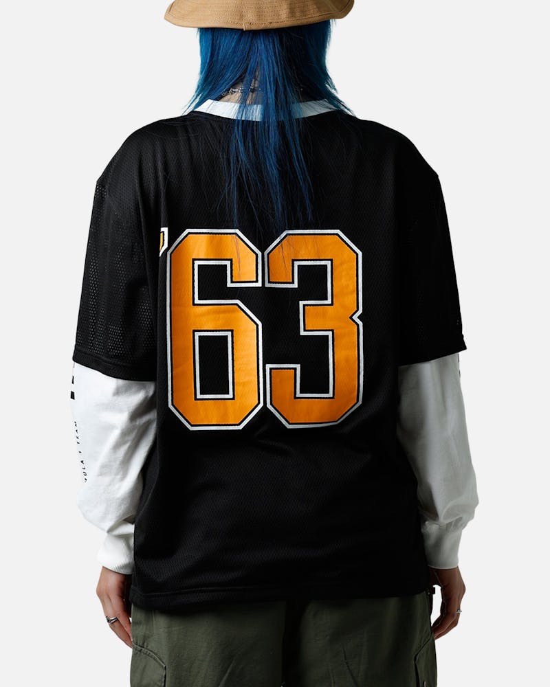 We Are The Wild Collective X Women's Mclaren 'Vegas Grad Prix 2024' Mesh Long Sleeve Jersey Black