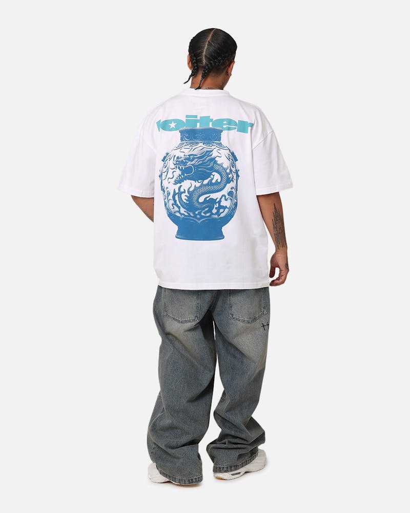 Loiter Fine China T-Shirt White