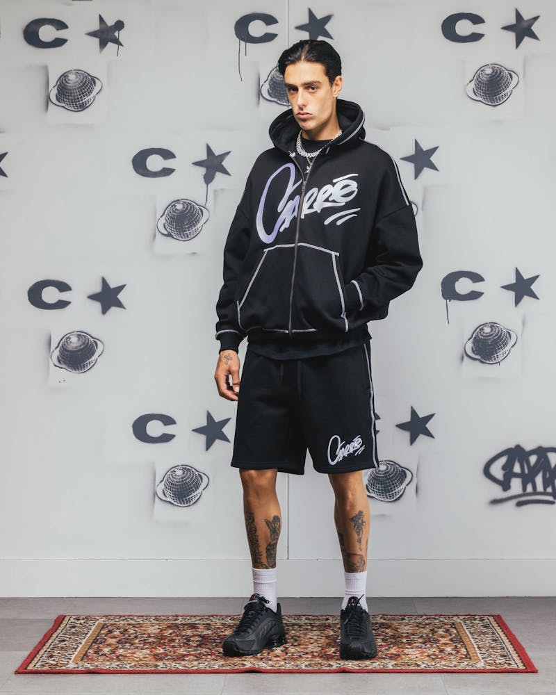 Carre Corrupt Hoodie Black