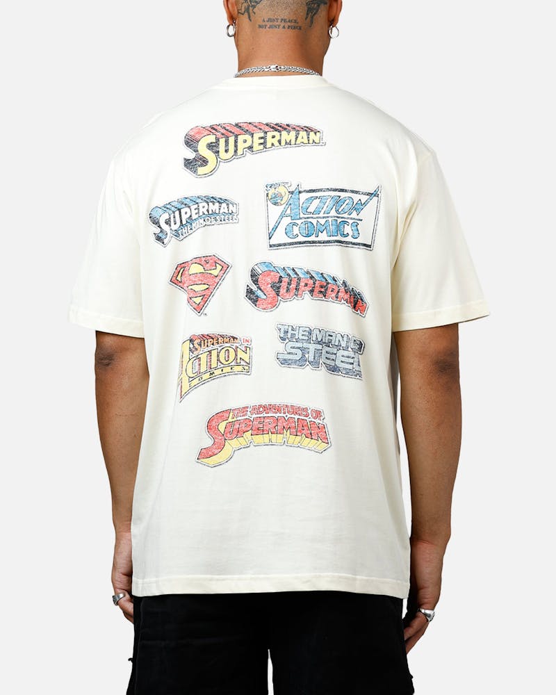 New Era X DC Superman T-Shirt Chrome