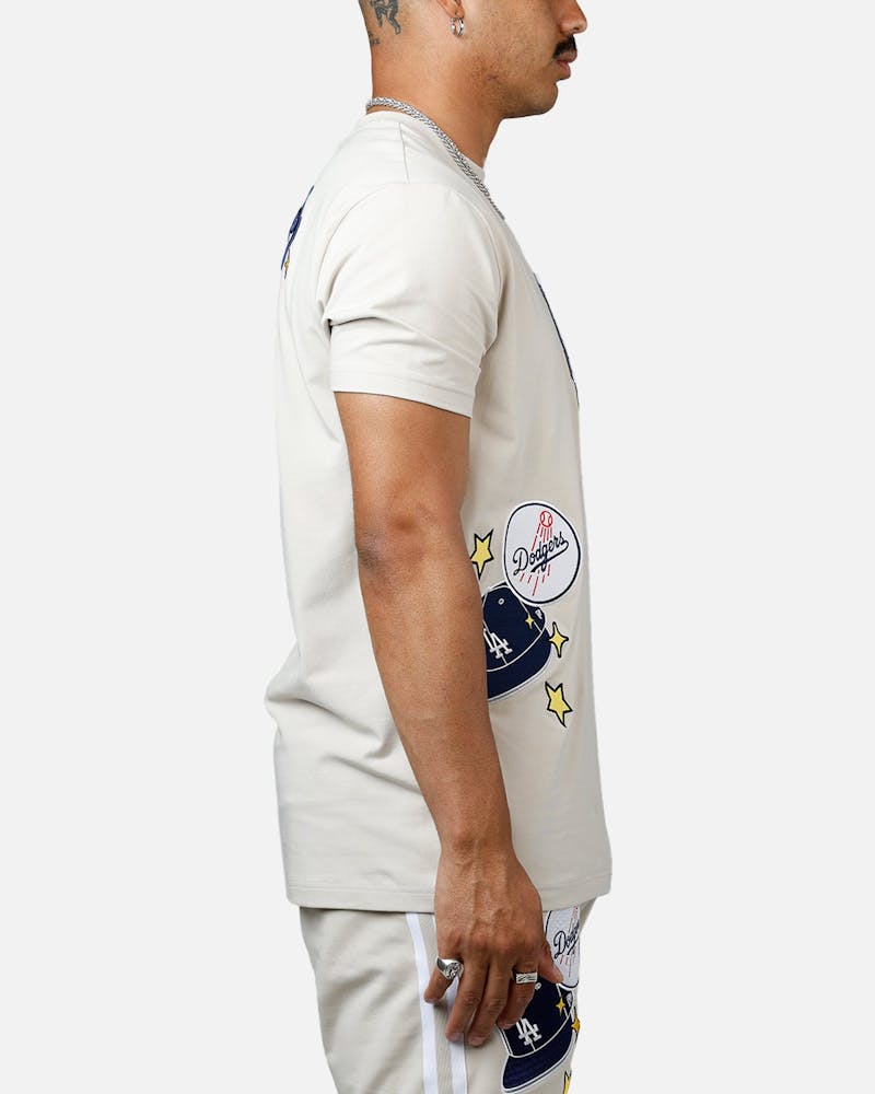 New Era Los Angeles Dodgers 'Logo Select' Summer T-Shirt Stone