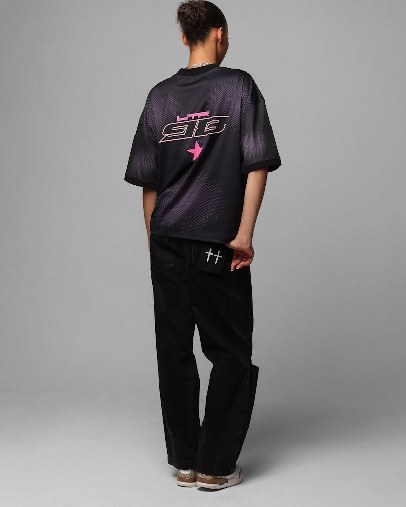 Loiter Motorway Sport T-Shirt Black