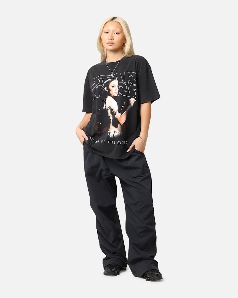 Star Wars Episode II Vintage T-Shirt Black Acidwash